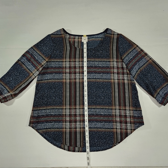 Kayleigh Stitch Fix 3/4 sleeve top womens size small - Picture 3 of 6